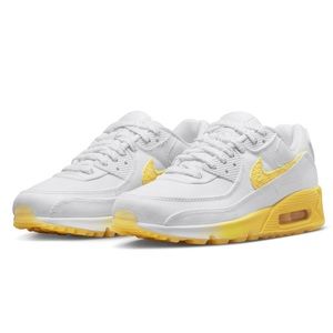 Nike Air Max 90 SE Citron Daisy Casual Running FJ4548-100 Women Size 8.5 NEW